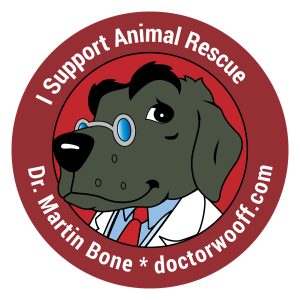 3.5" Magnet  "I Support Animal Rescue"